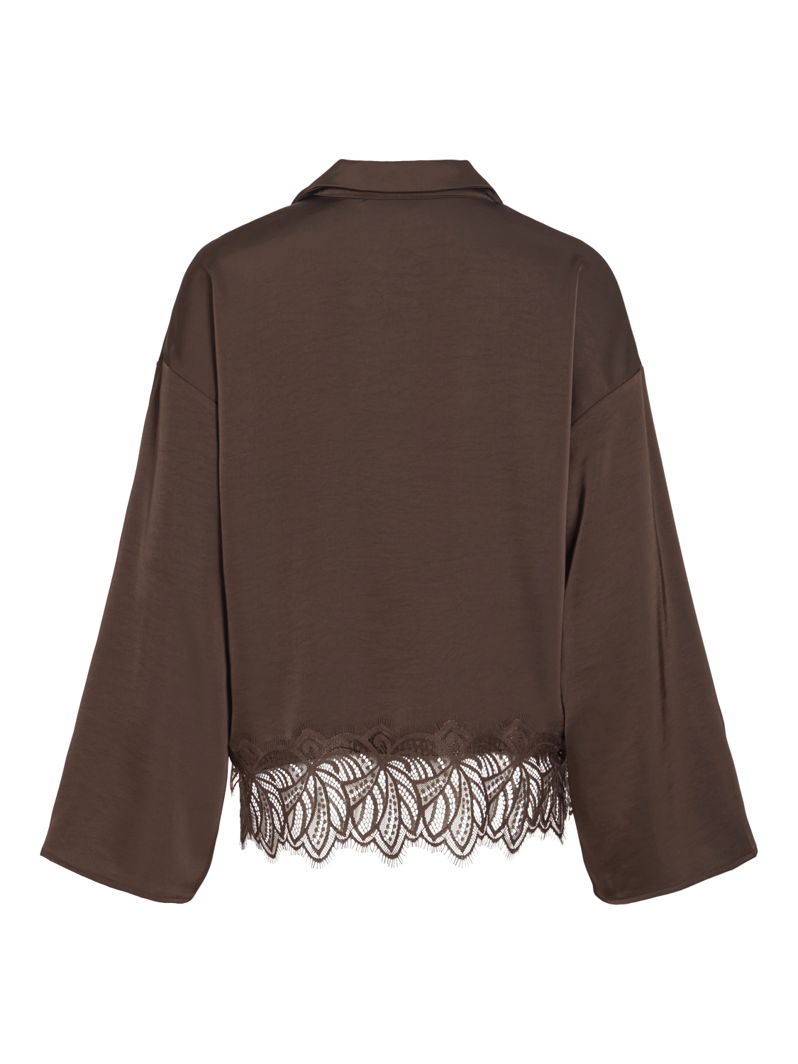 VILEA Shirt - Coffee Bean - VERO MODA & VILA Bergvik